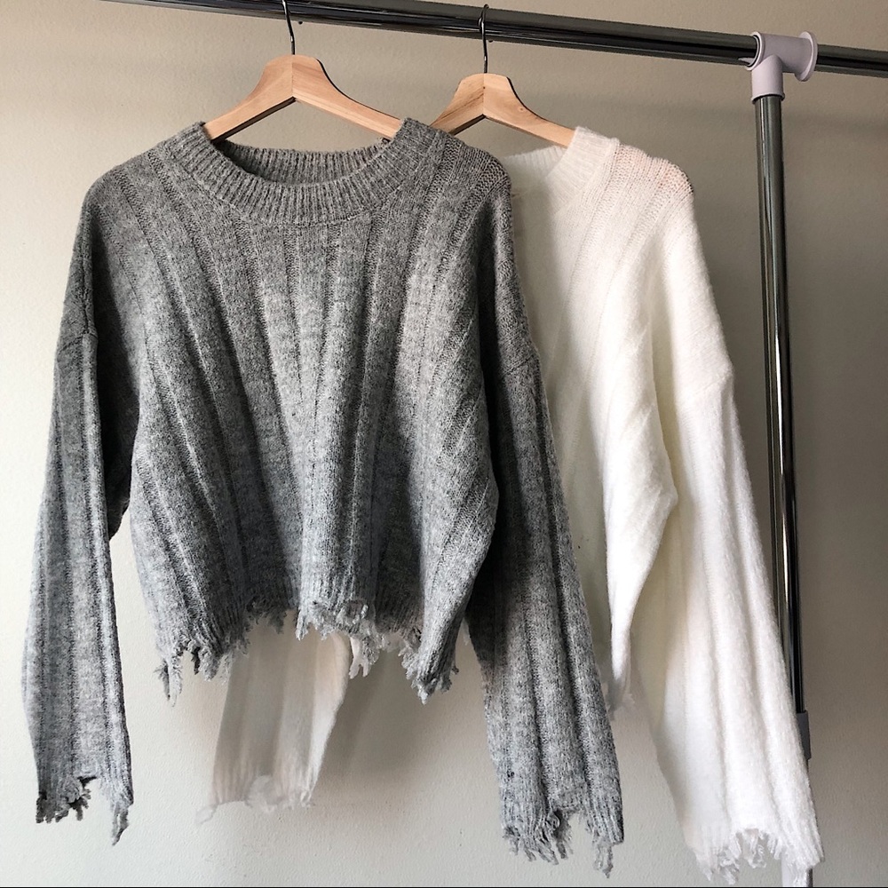 Frayed Edge Sweater - Picture 2 of 7